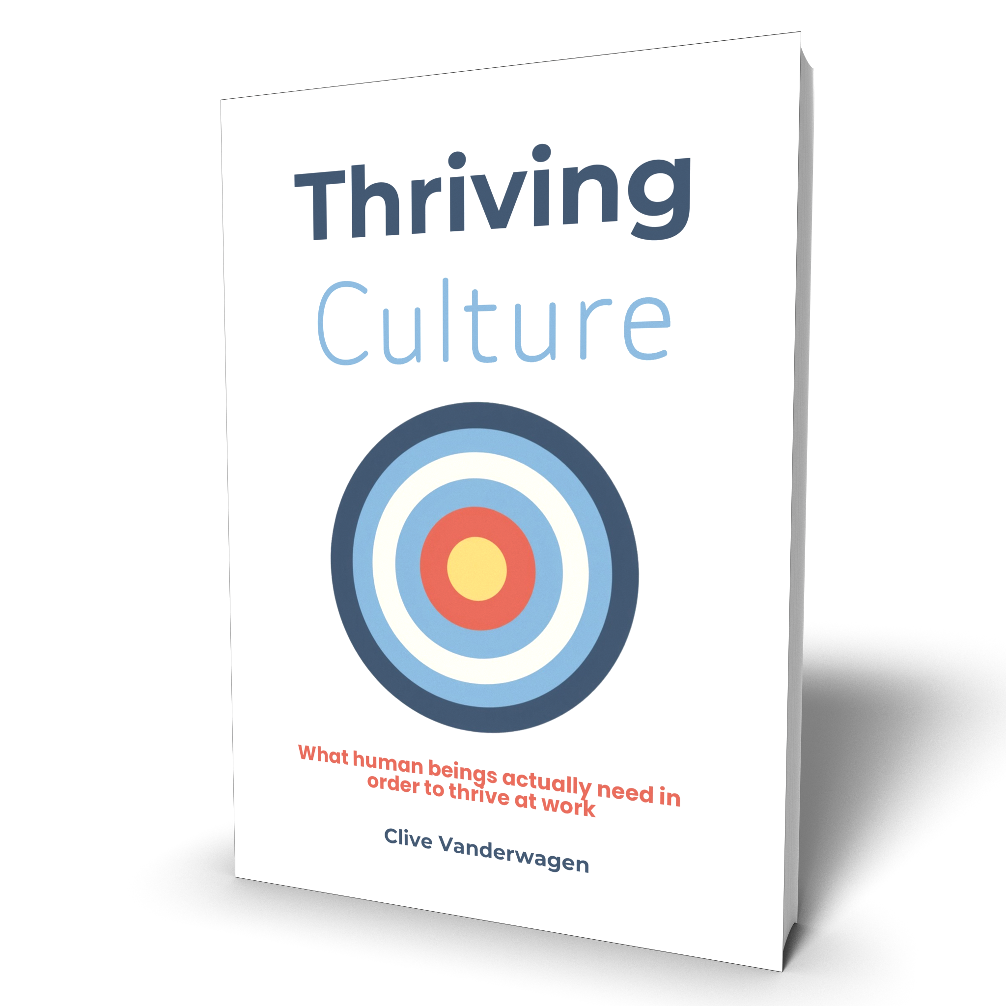 Thriving Culture book cover by Clive Vanderwagen